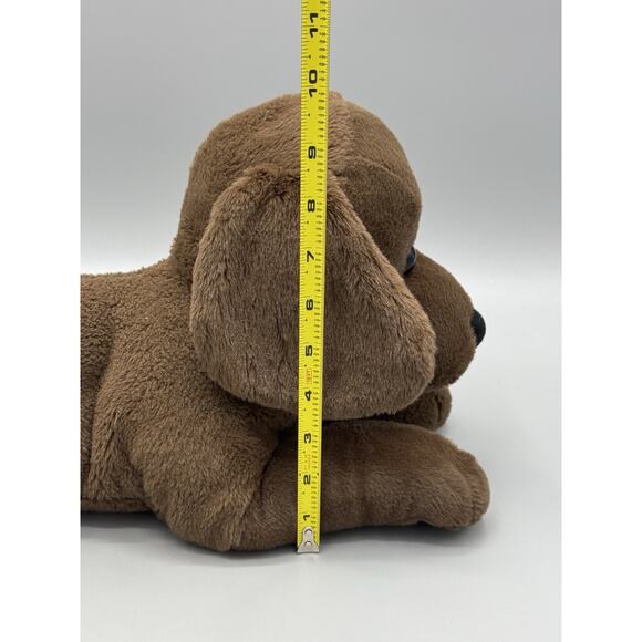 Walmart Chocolate Lab Puppy Dog Plush 18” Stuffed Animal Laying Flat - Picture 5 of 11